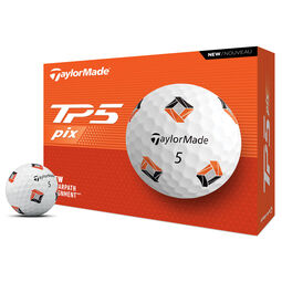 TaylorMade TP5 PIX 3 12 Golf Ball Pack