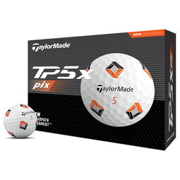 TaylorMade TP5 X PIX 3 12 Golf Ball Pack
