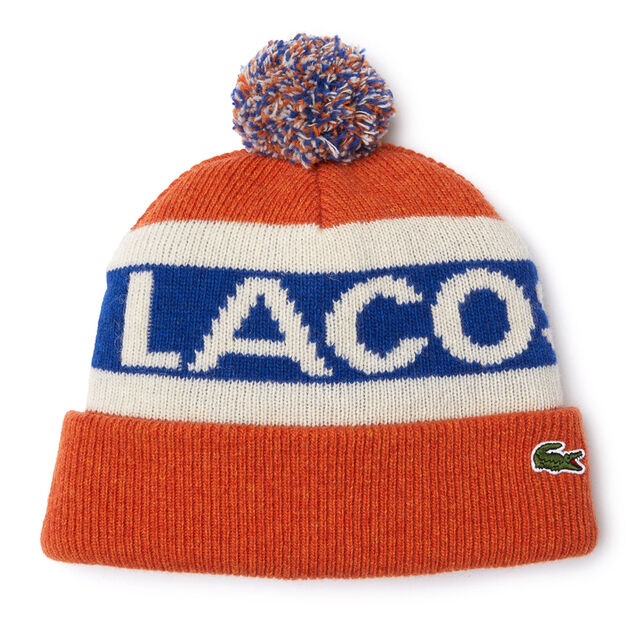 Lacoste logo-patch Wool Beanie - Farfetch
