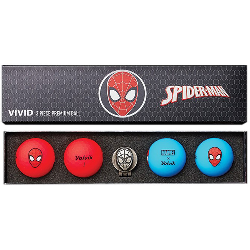 Volvik Marvel 4 Golf Ball Pack with Marker from american golf