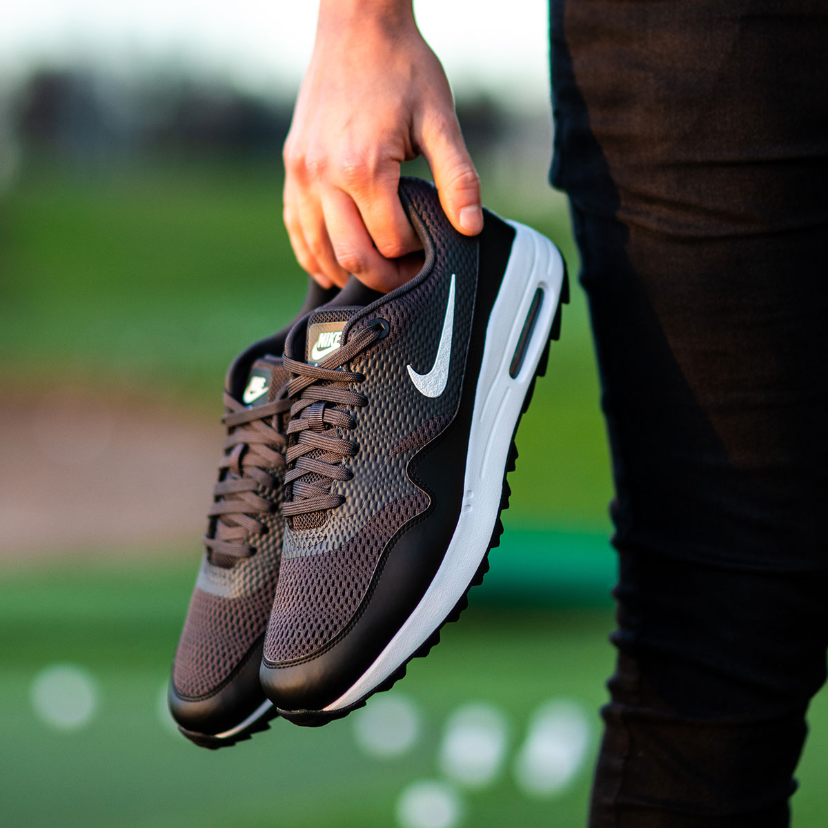 nike air max 1g golf shoes black