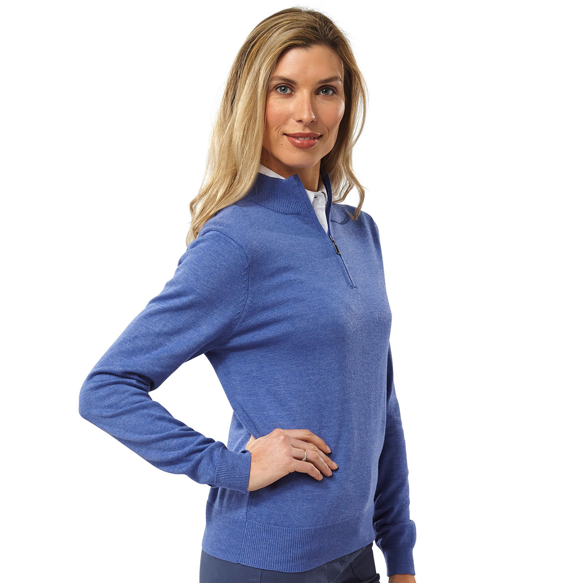 Palm Grove 1/4 Zip Ladies Sweater from american golf